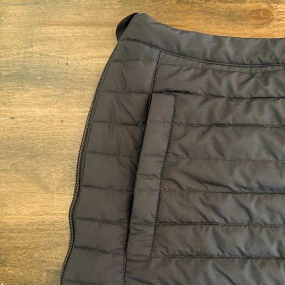 Women’s Black Quilted Skirt - Picture 3 of 7